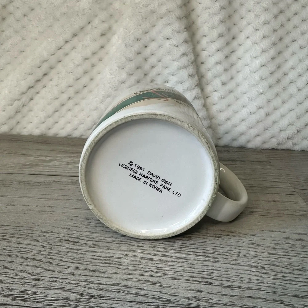 Vintage 1991 Celebrate Jesus’s Birthday Christmas Mug Made In Korea‎